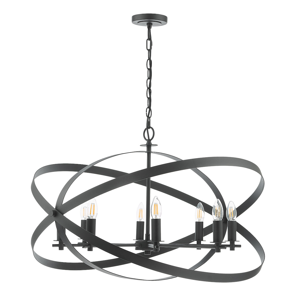 NITYA 8LT PENDANT MATT BLACK