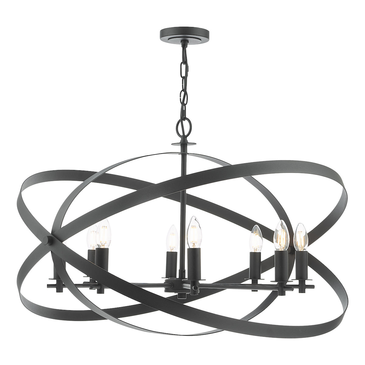 NITYA 8LT PENDANT MATT BLACK