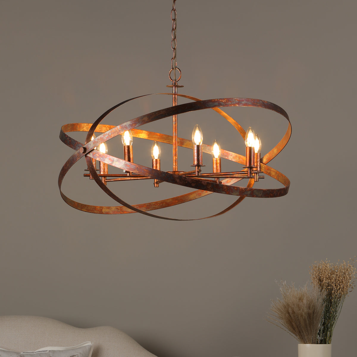 NITYA 8LT PENDANT OXIDISED COPPER