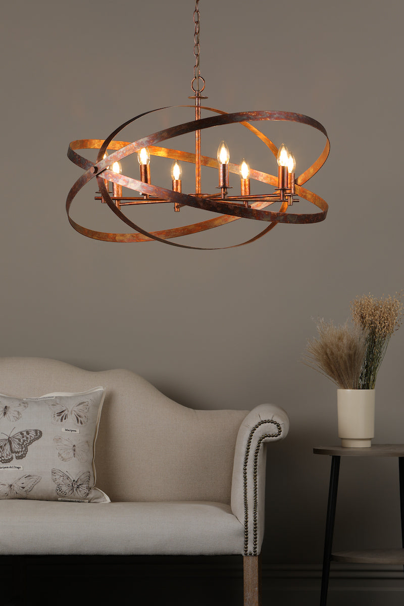 NITYA 8LT PENDANT OXIDISED COPPER