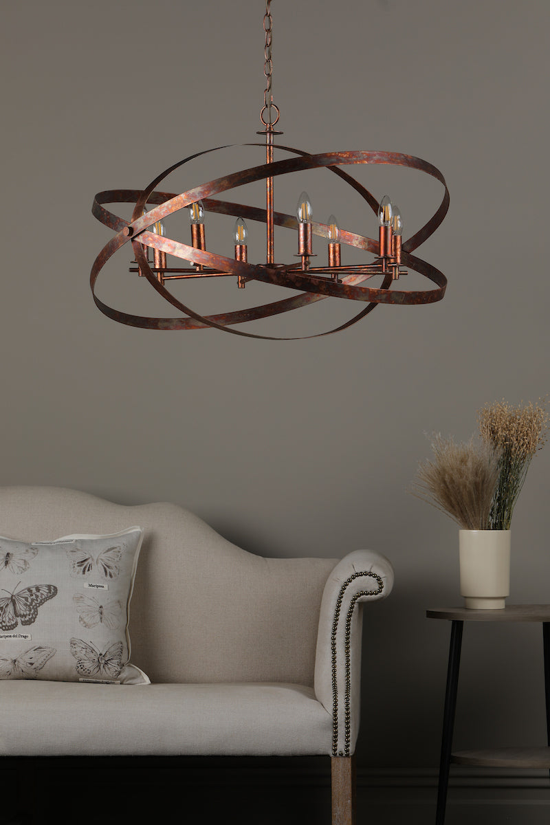 NITYA 8LT PENDANT OXIDISED COPPER