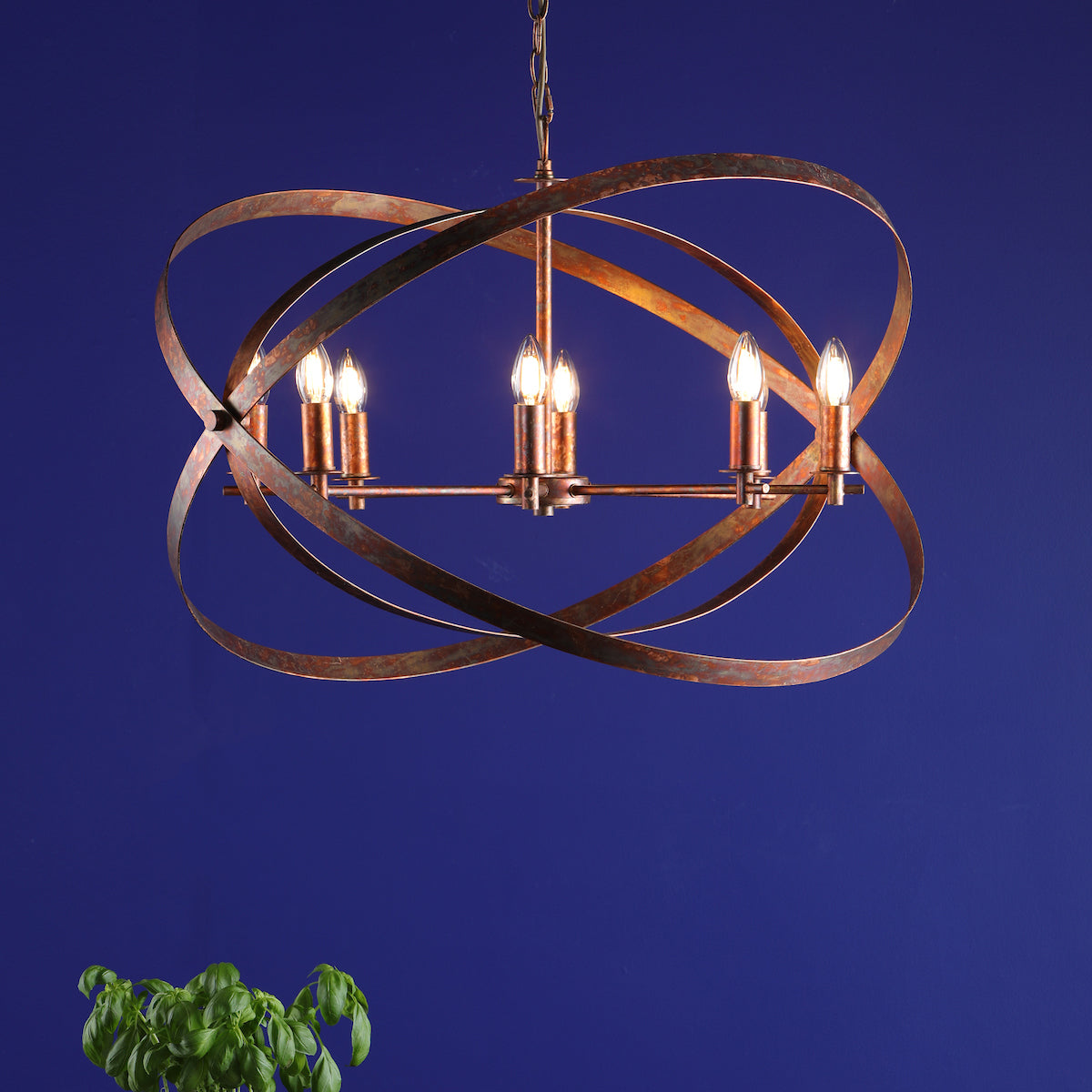 NITYA 8LT PENDANT OXIDISED COPPER