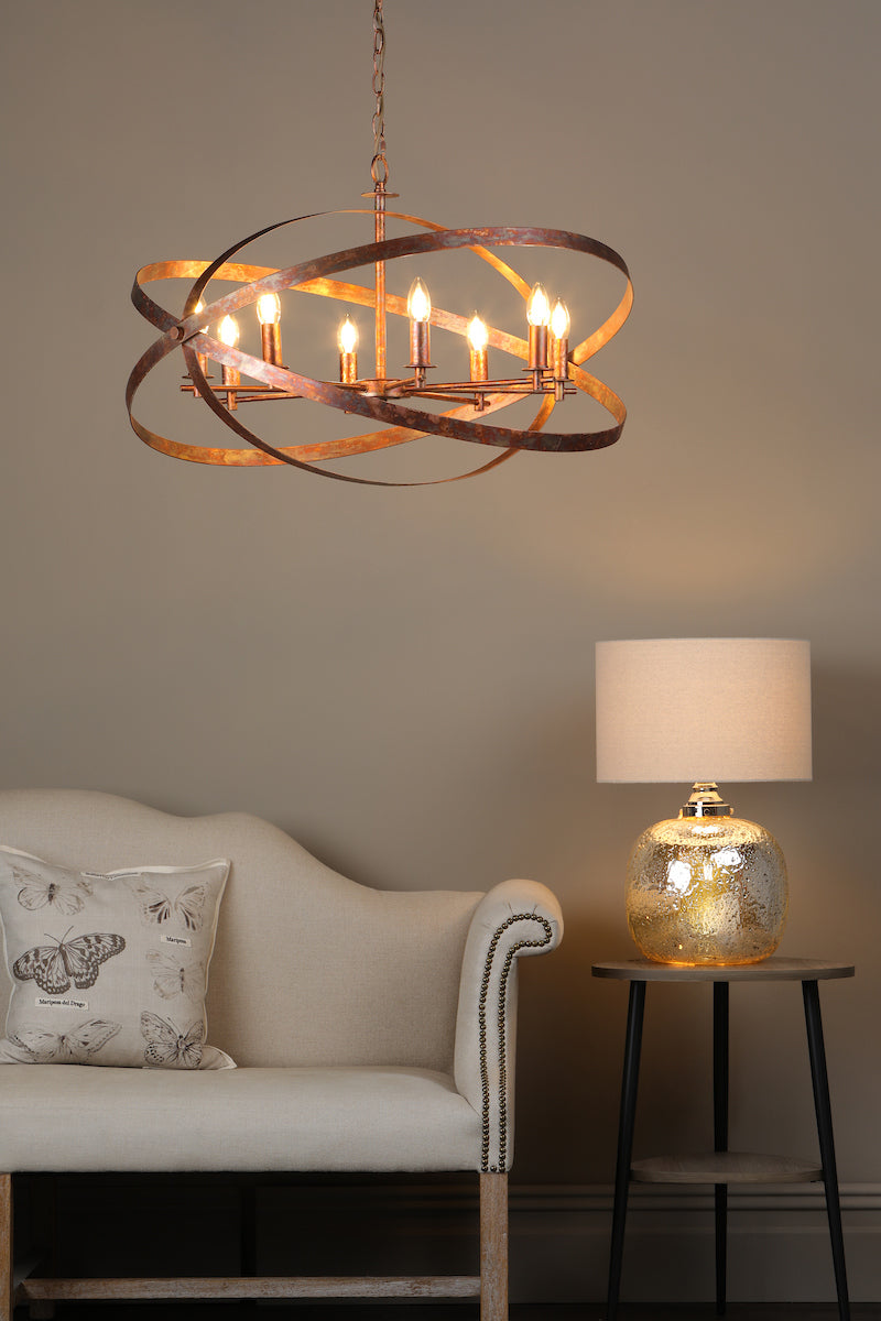 NITYA 8LT PENDANT OXIDISED COPPER
