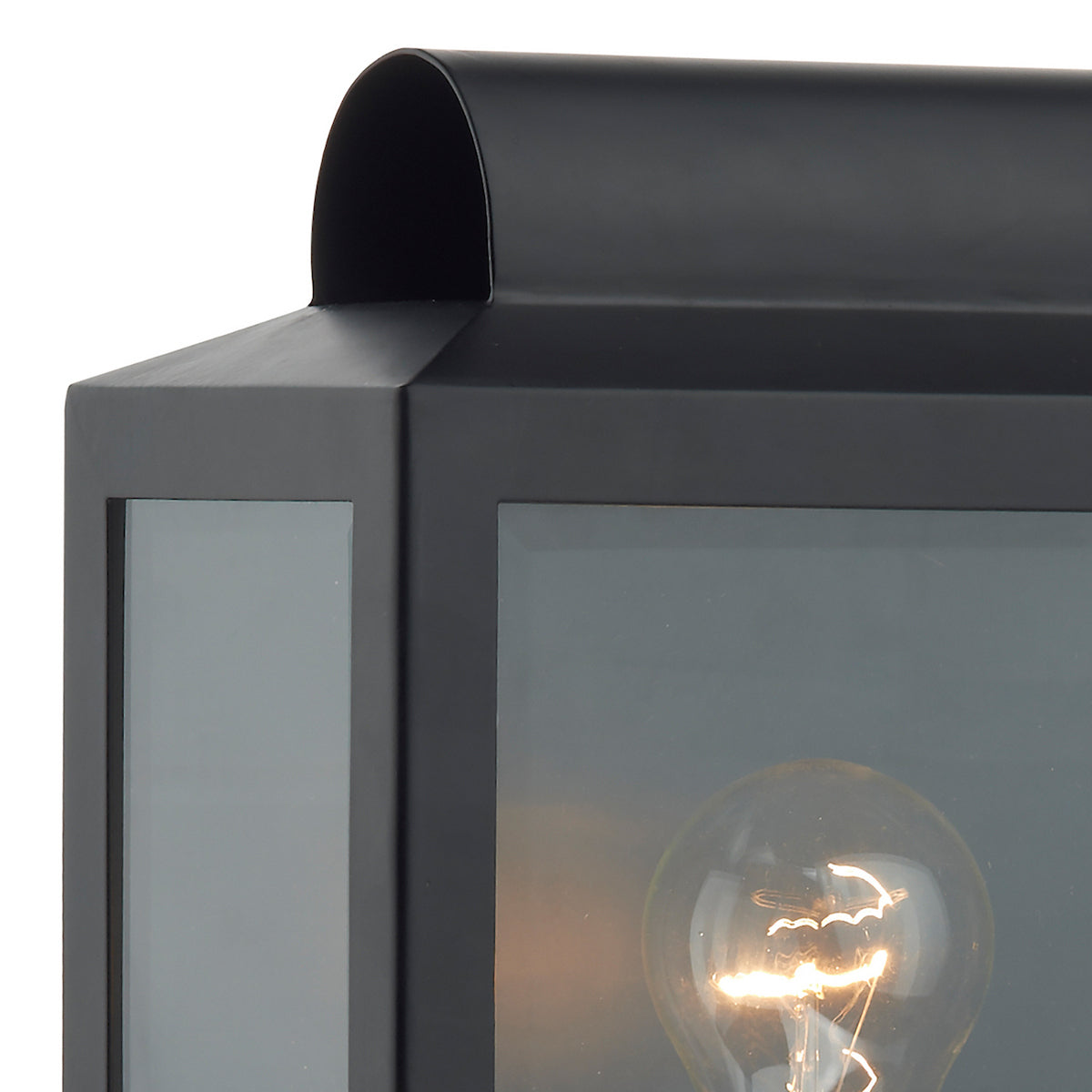 NOTARY RECTANGLE WB BLACK IP44