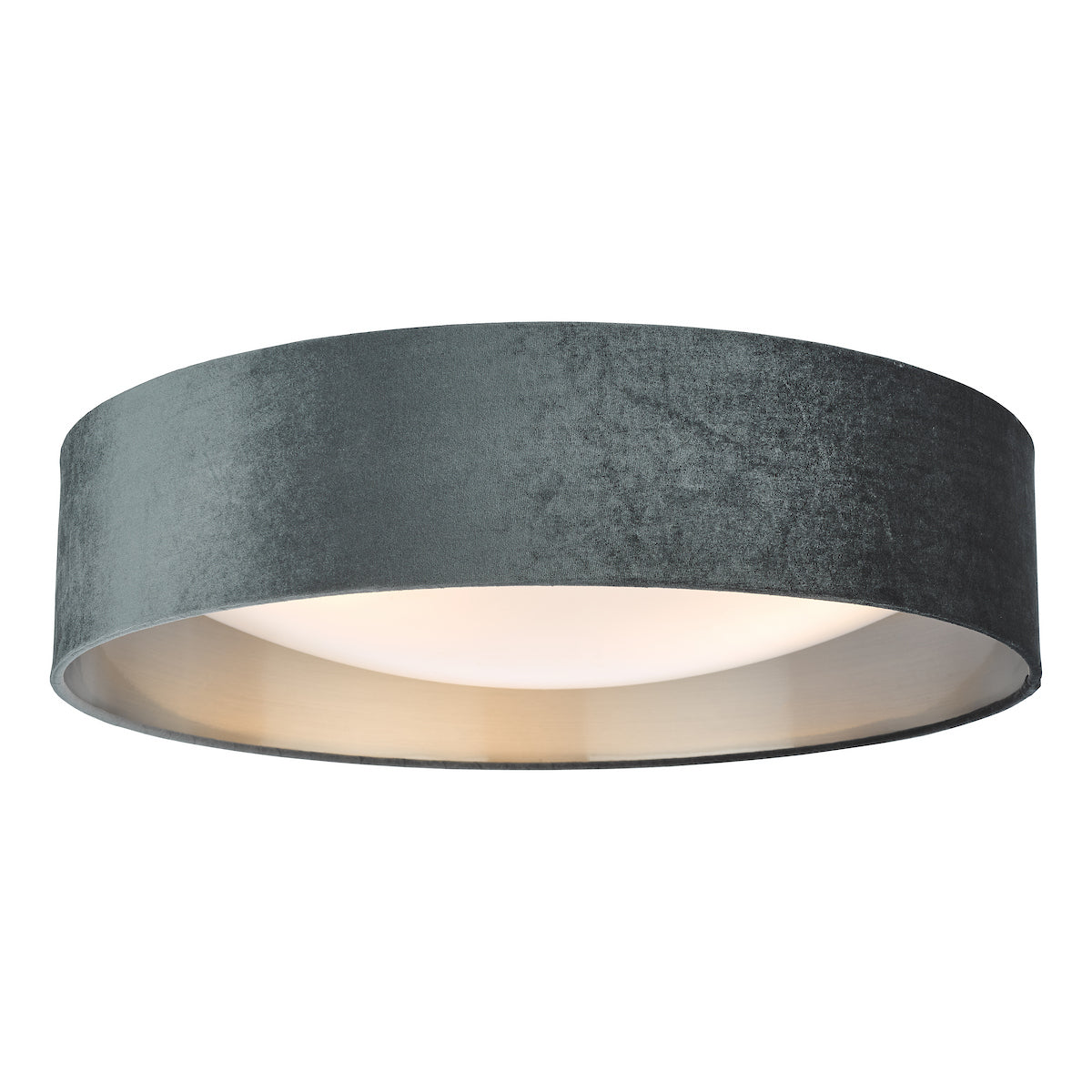 NYSA 3LT FLUSH DARK GREY SILVER LINING & FROSTED D