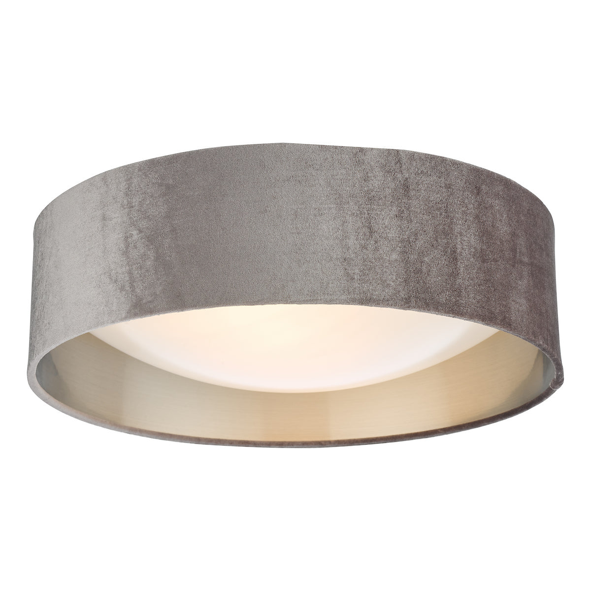 NYSA 2LT FLUSH MINK VELVET SILVER LINING & FROSTED