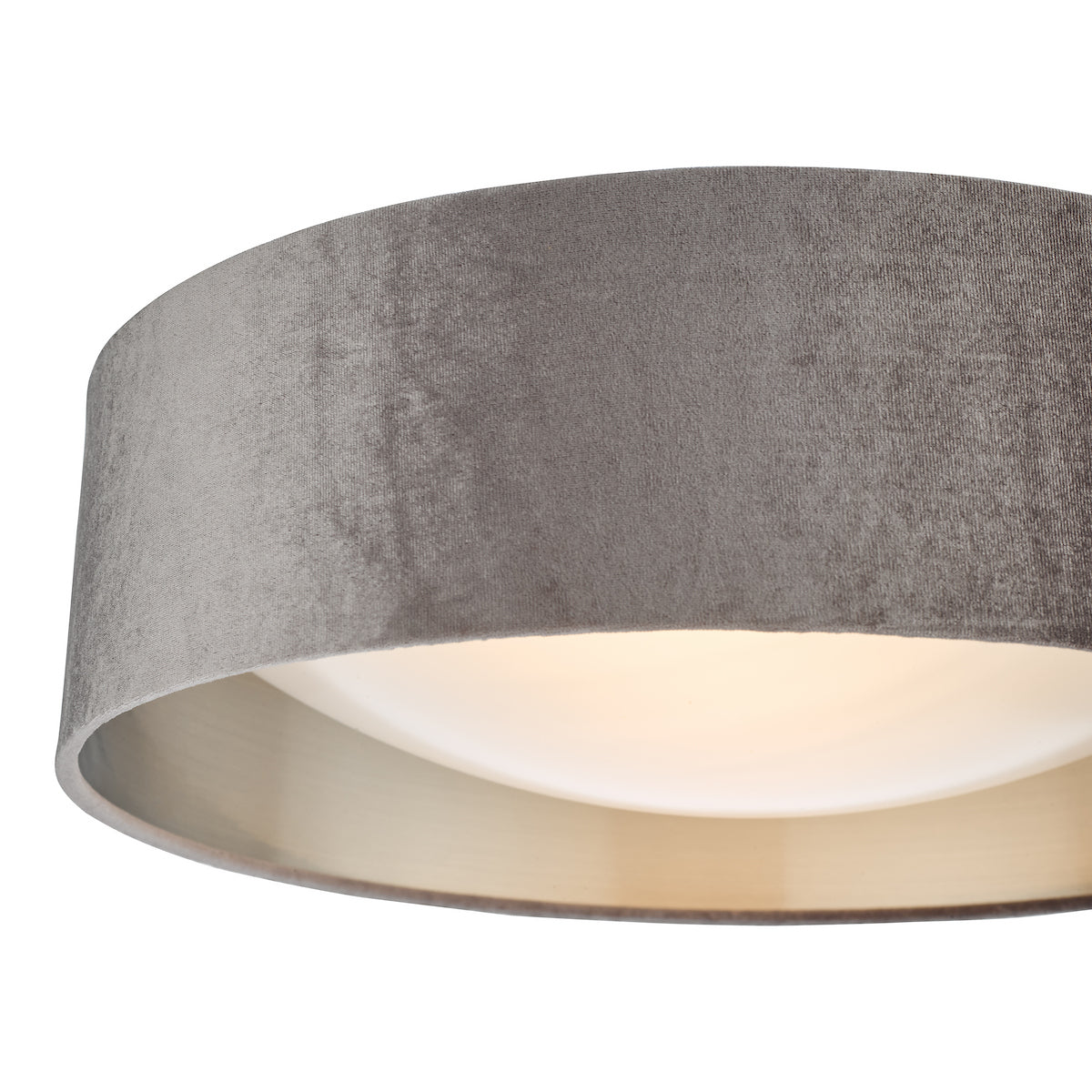 NYSA 2LT FLUSH MINK VELVET SILVER LINING & FROSTED