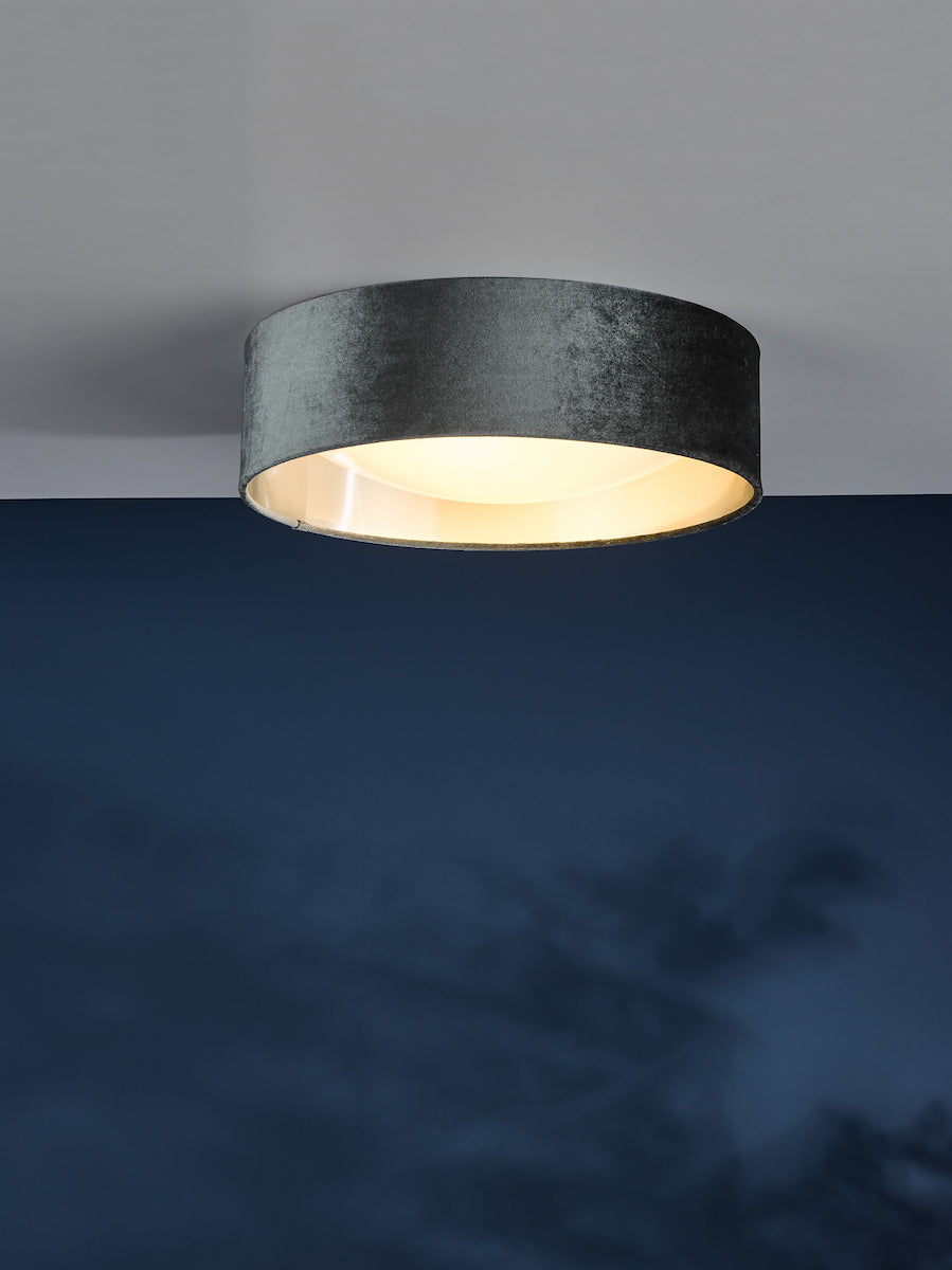 NYSA 2LT FLUSH DARK GREY SILVER LINING & FROSTED D