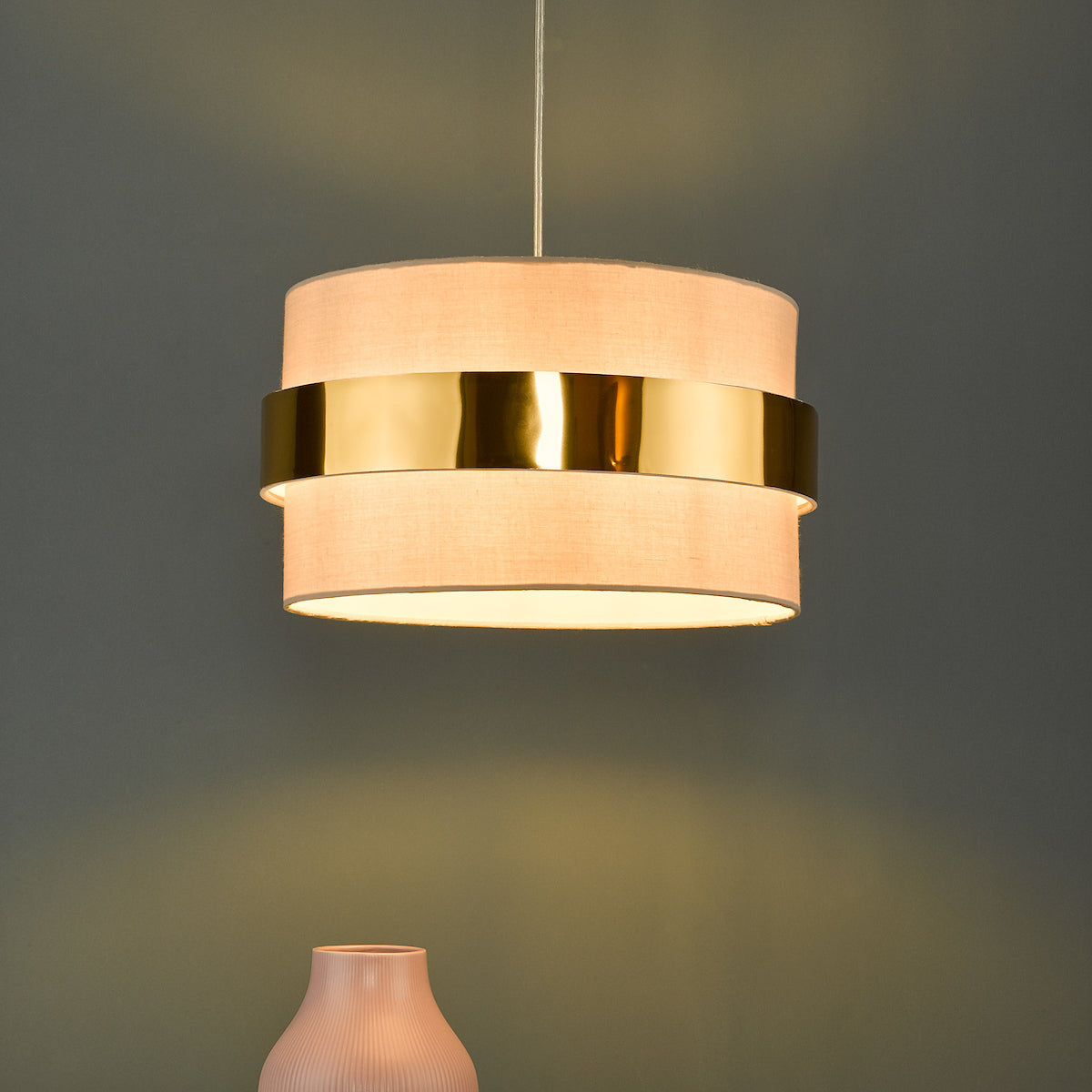 OKI EASY FIT TAUPE SHADE WITH GOLD BAND