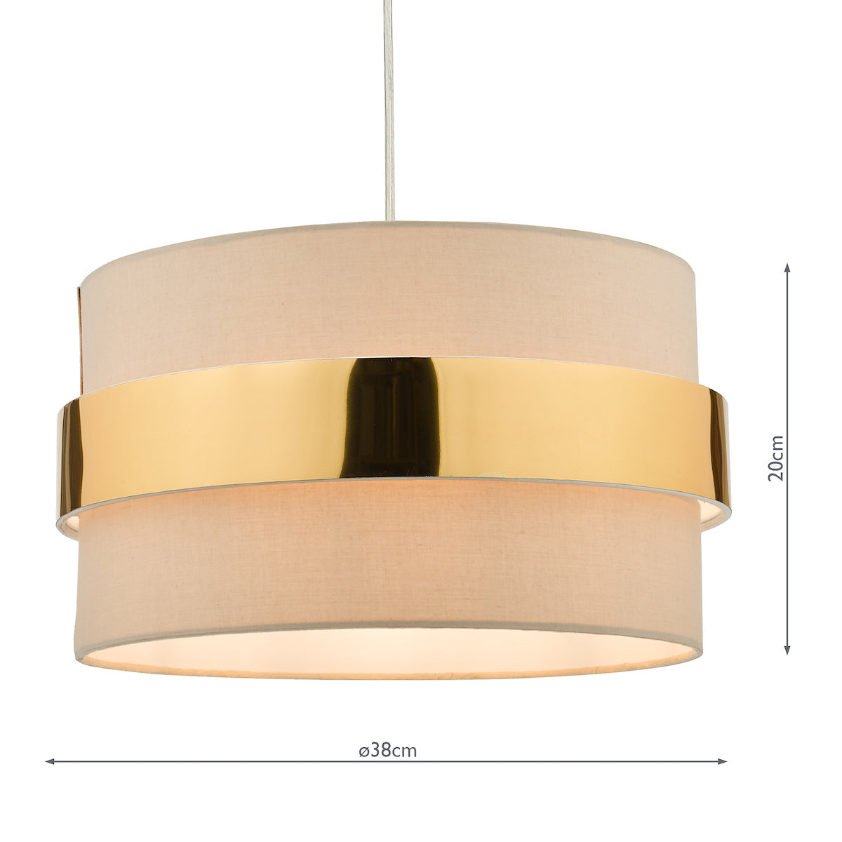 OKI EASY FIT TAUPE SHADE WITH GOLD BAND