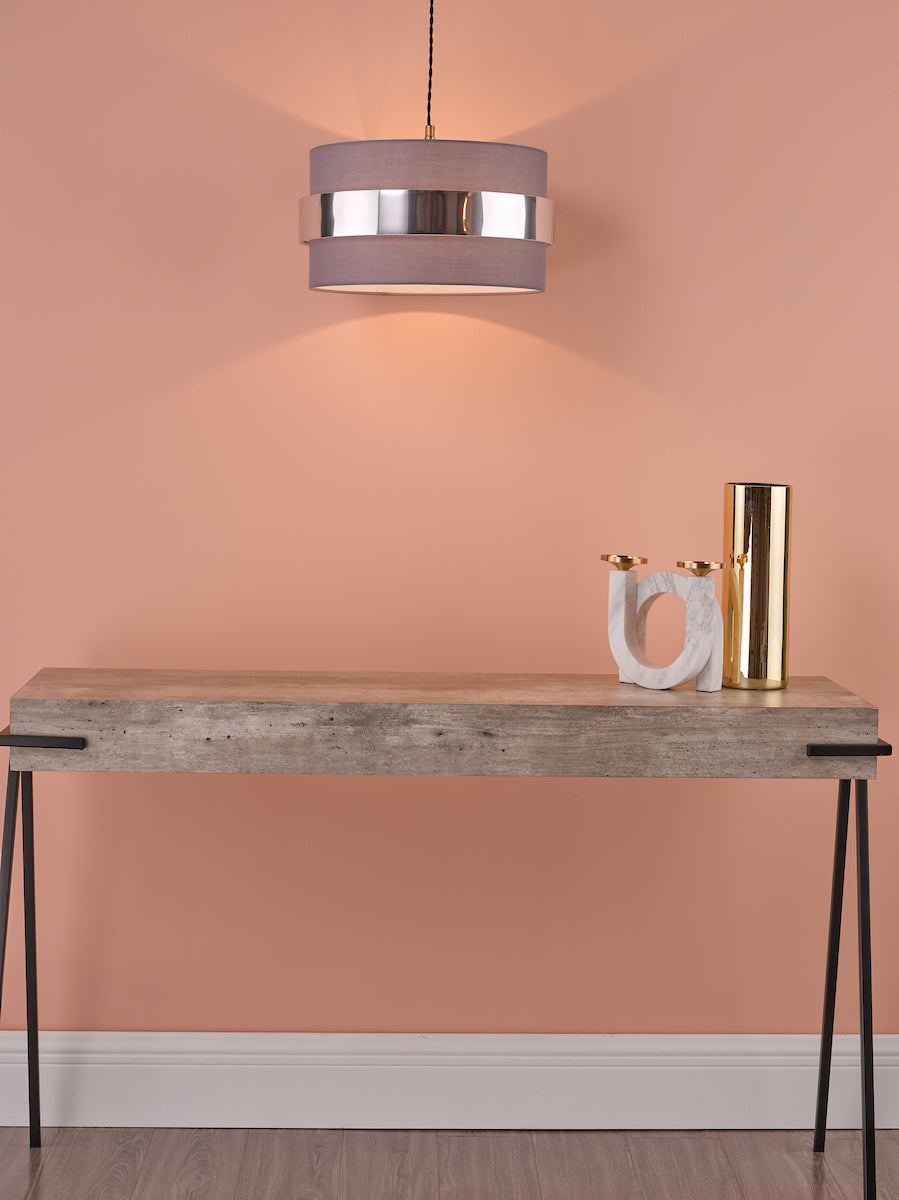 OKI EASY FIT GREY SHADE WITH CHROME BAND