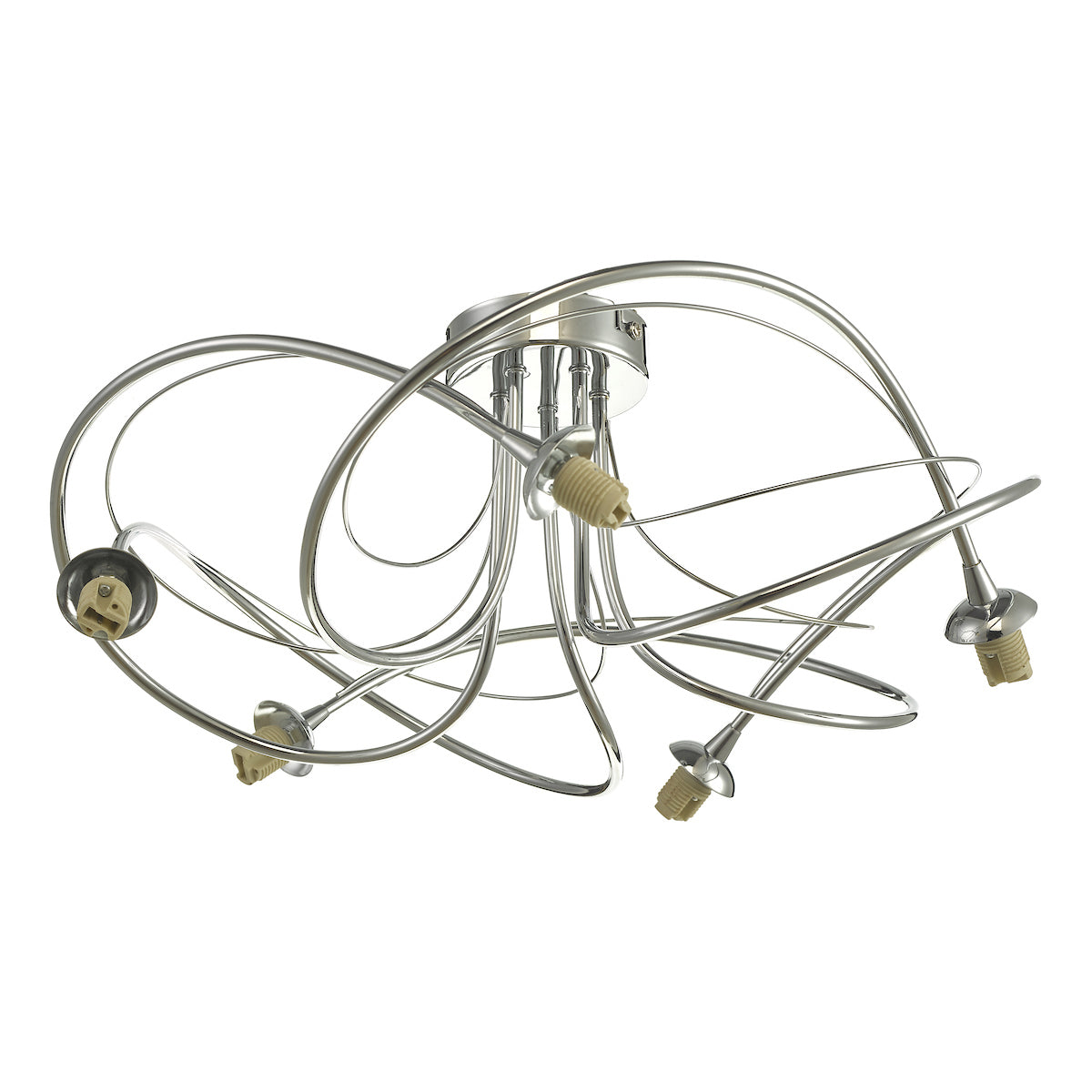 ONAWA 5LT SEMI FLUSH POLISHED CHROME FRAME ONLY