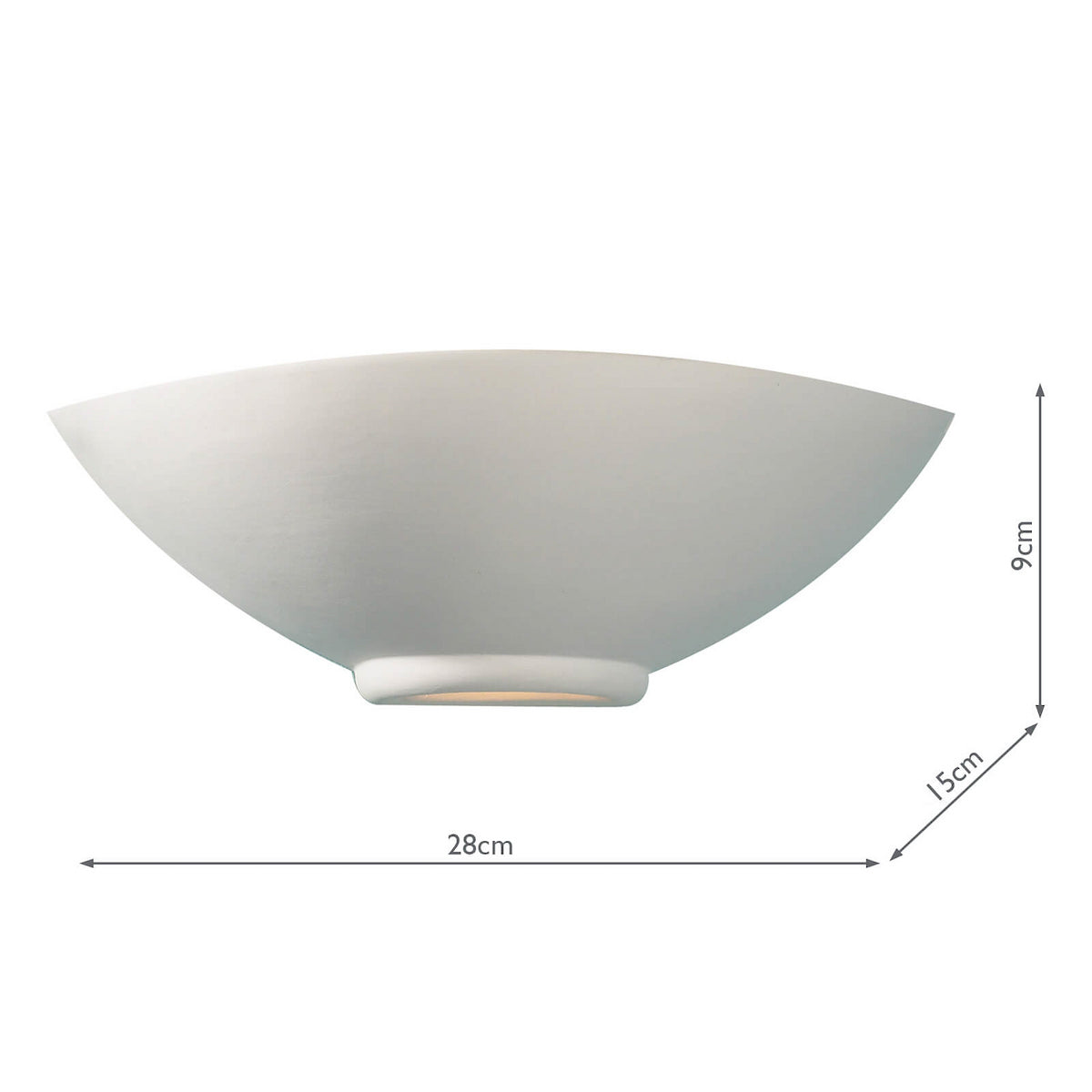 OTIS WALL LIGHT UNGLAZED
