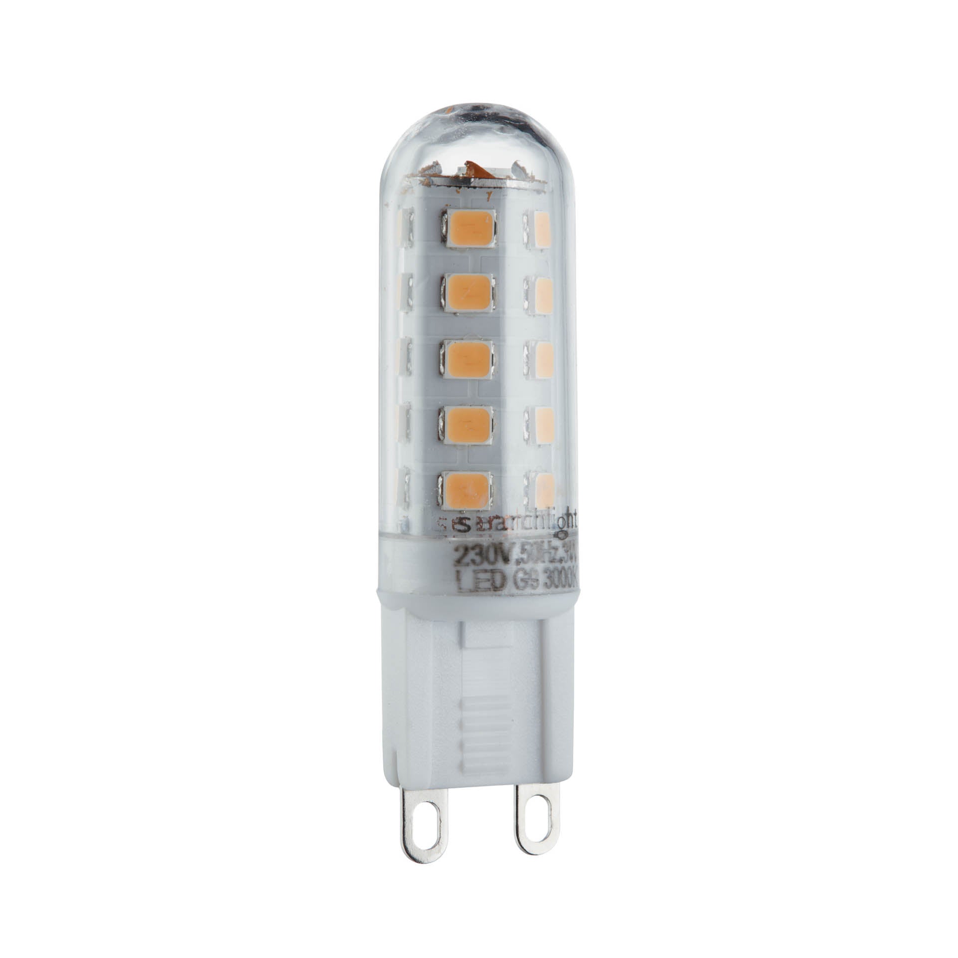 Pack 10 G9 LED Lamp - 3W, 300 Lumens