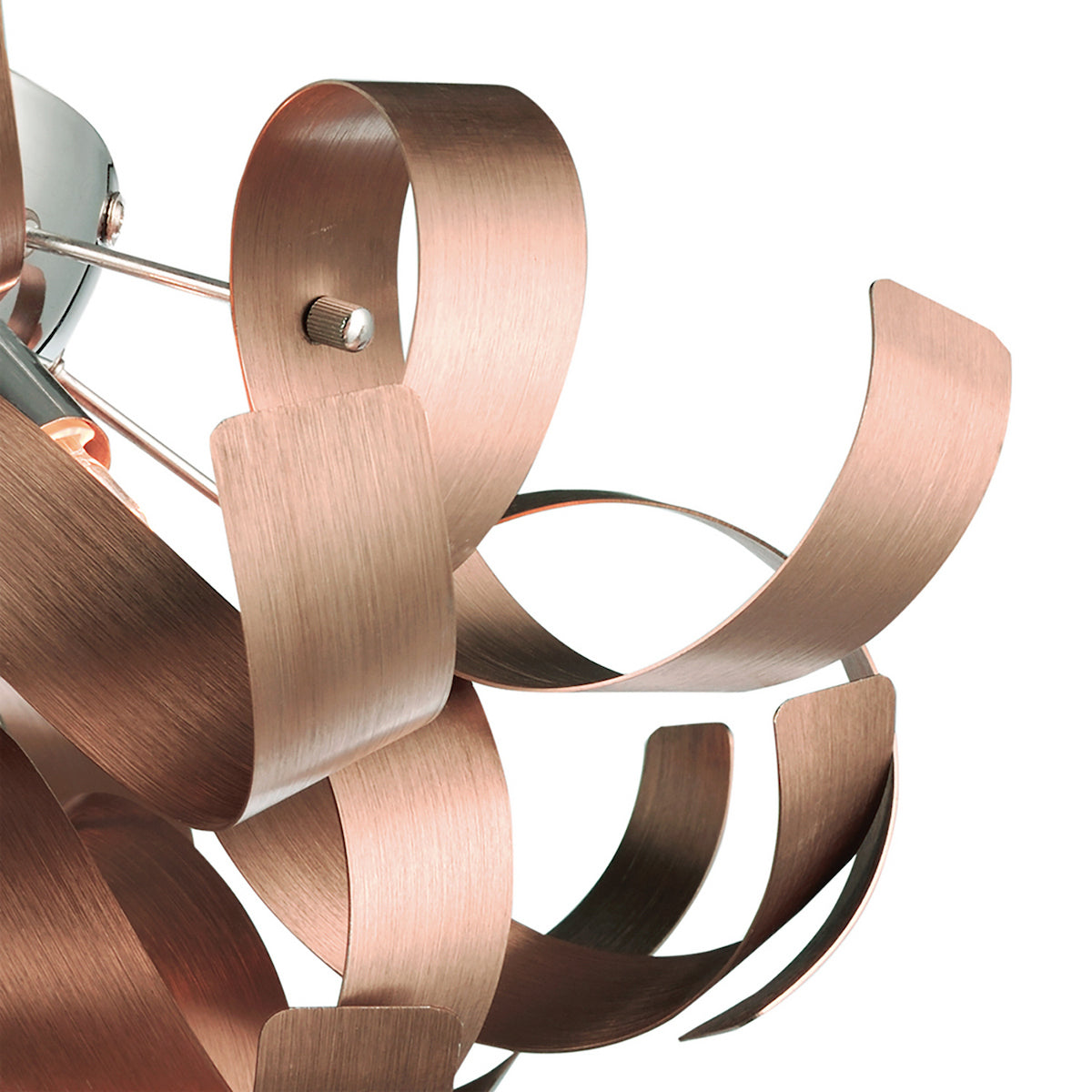 RAWLEY 4LT RIBBON FLUSH BRUSHED COPPER