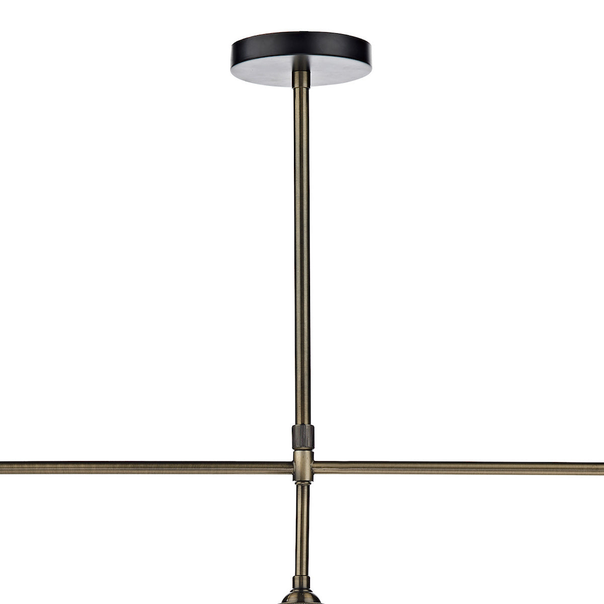 RAY 3LT BAR PENDANT ANT BRASS