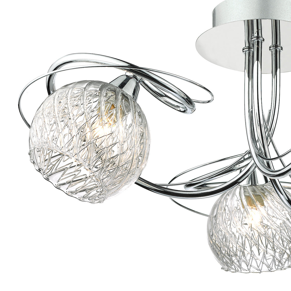 REHAN 3LT SEMI FLUSH POL CHR