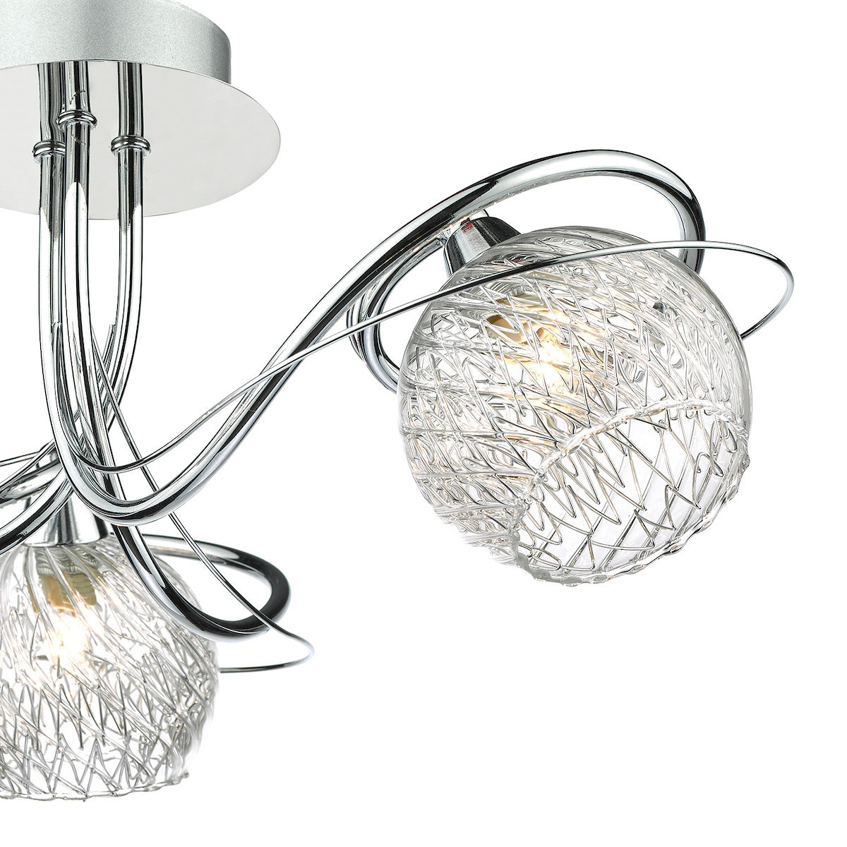 REHAN 3LT SEMI FLUSH POL CHR