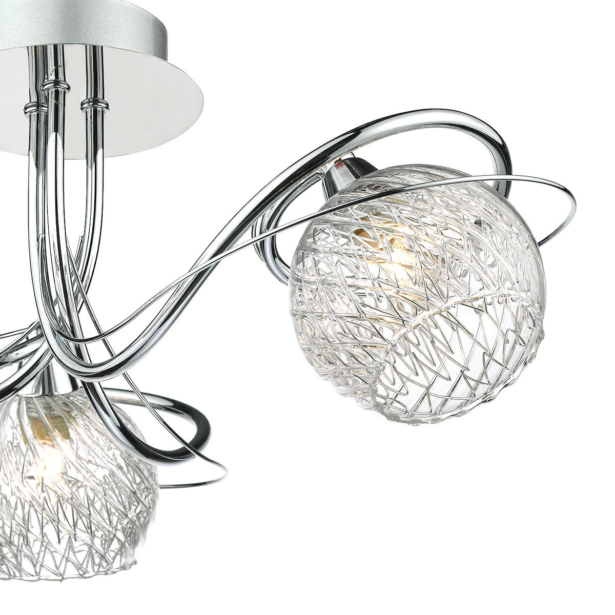 REHAN 3LT SEMI FLUSH POL CHR