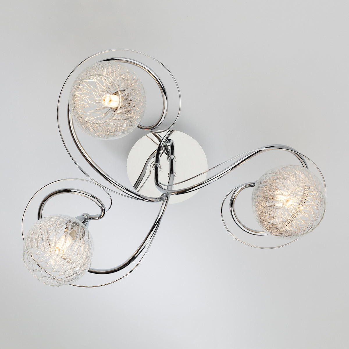REHAN 3LT SEMI FLUSH POL CHR