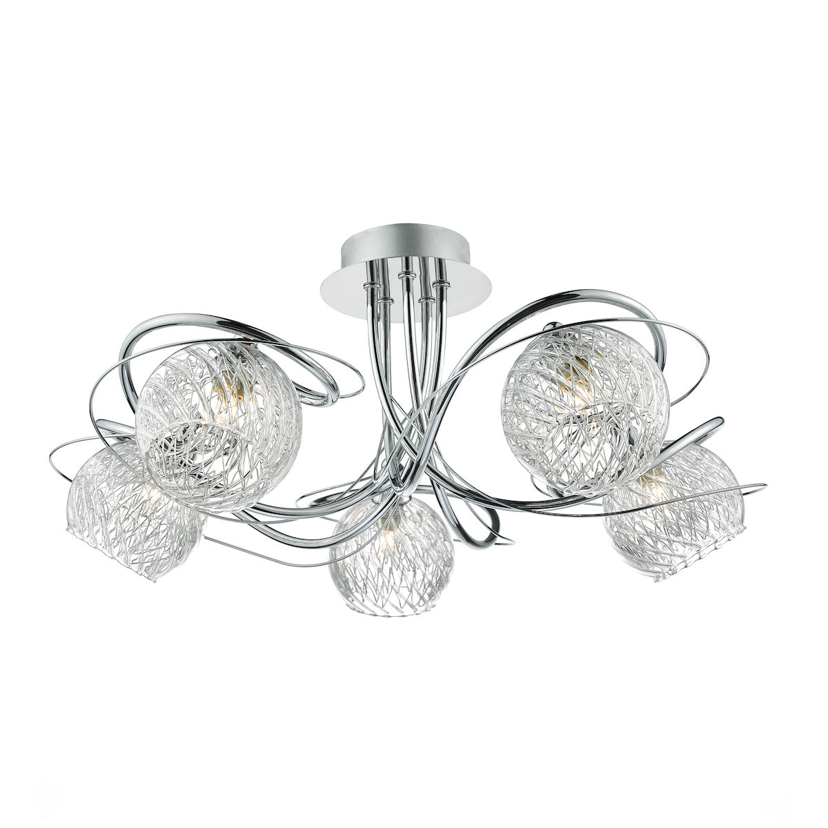 REHAN 5LT SEMI FLUSH POL CHR