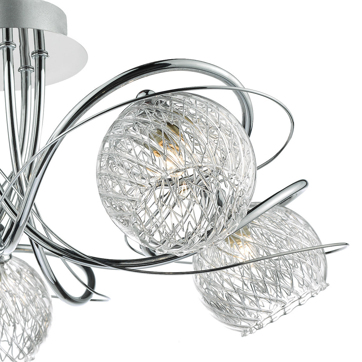 REHAN 5LT SEMI FLUSH POL CHR