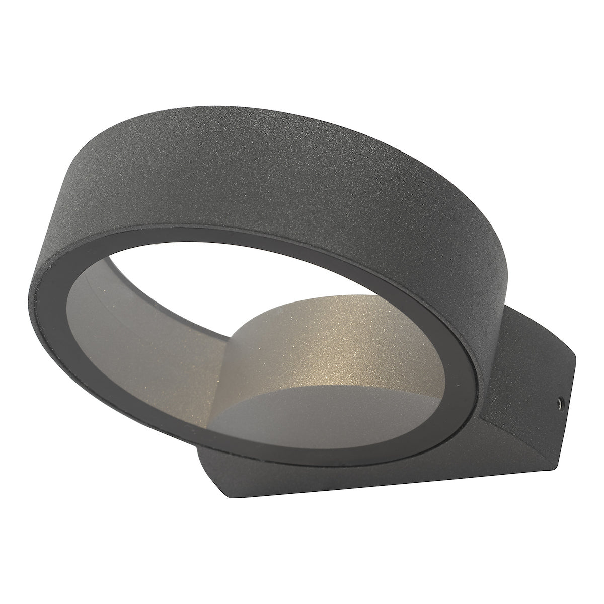 REON 1LT W/LT CIRCLE FIXED ANTHRACITE IP65 LED