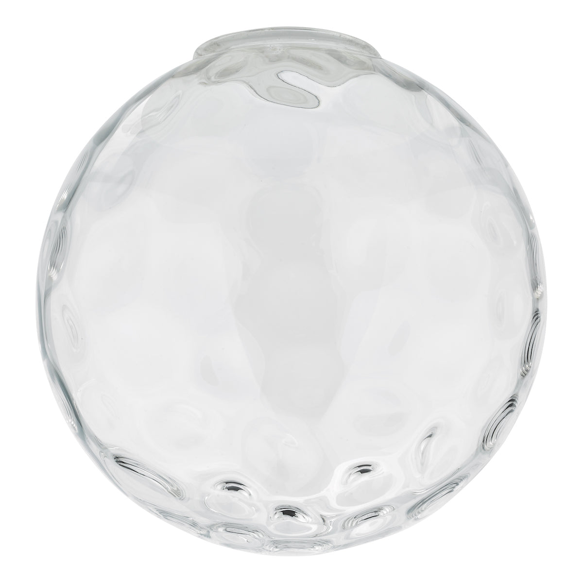RIPPLE 1LT PENDANT BLACK WITH CLEAR RIPPLE GLASS