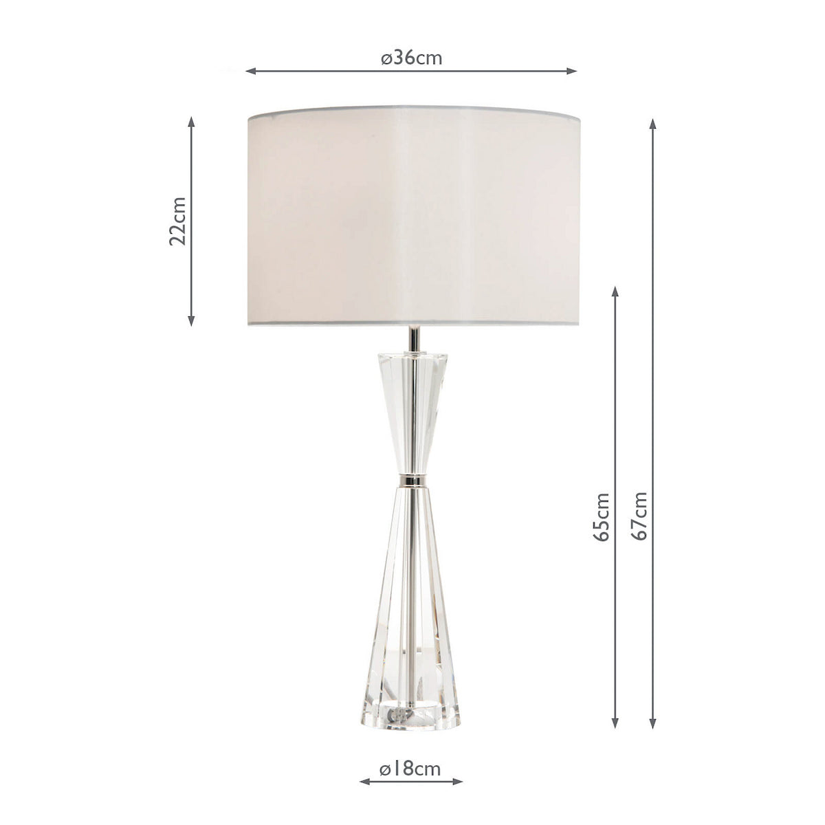 RISHA 2LT CRYSTAL TL POL NICKEL CLEAR CW SHD