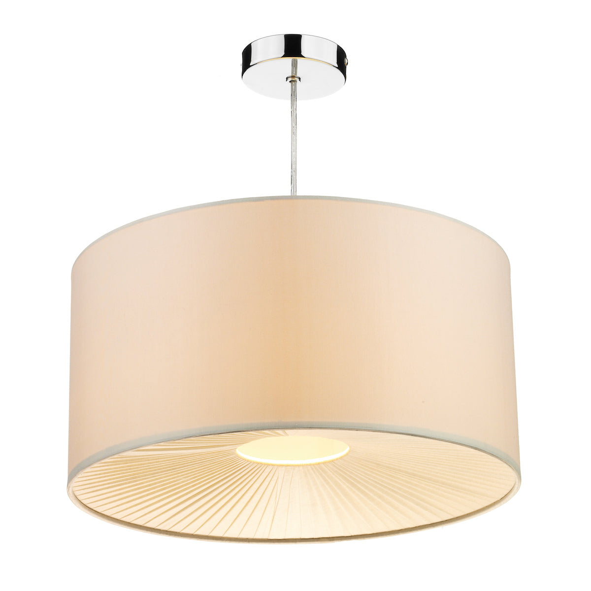 RITA SOLD AS 2PK NON ELEC PENDANT 2 TONE CREAM