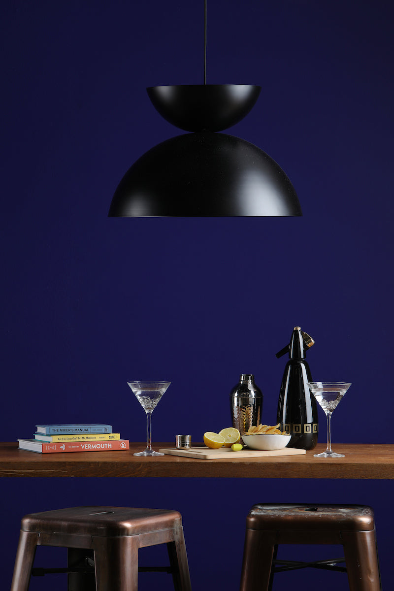 RIYA 1LT PENDANT BLACK
