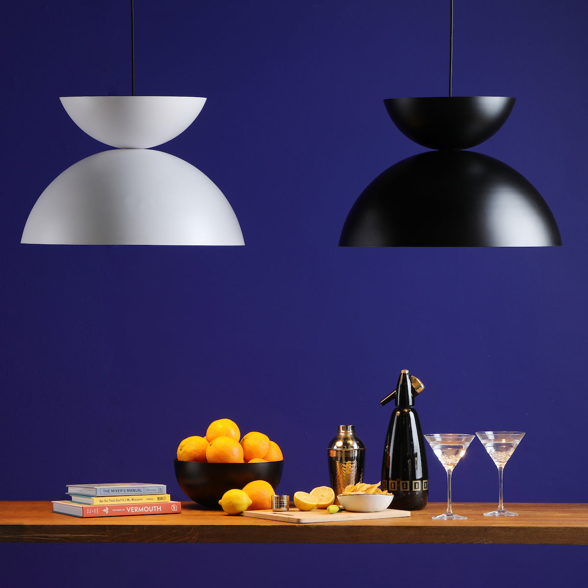 RIYA 1LT PENDANT BLACK
