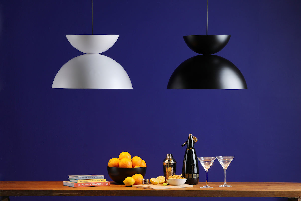 RIYA 1LT PENDANT BLACK