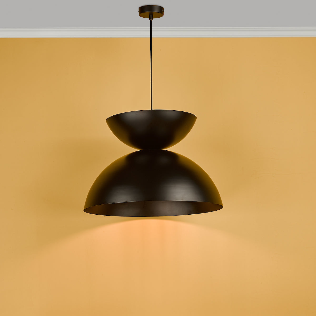 RIYA 1LT PENDANT BLACK
