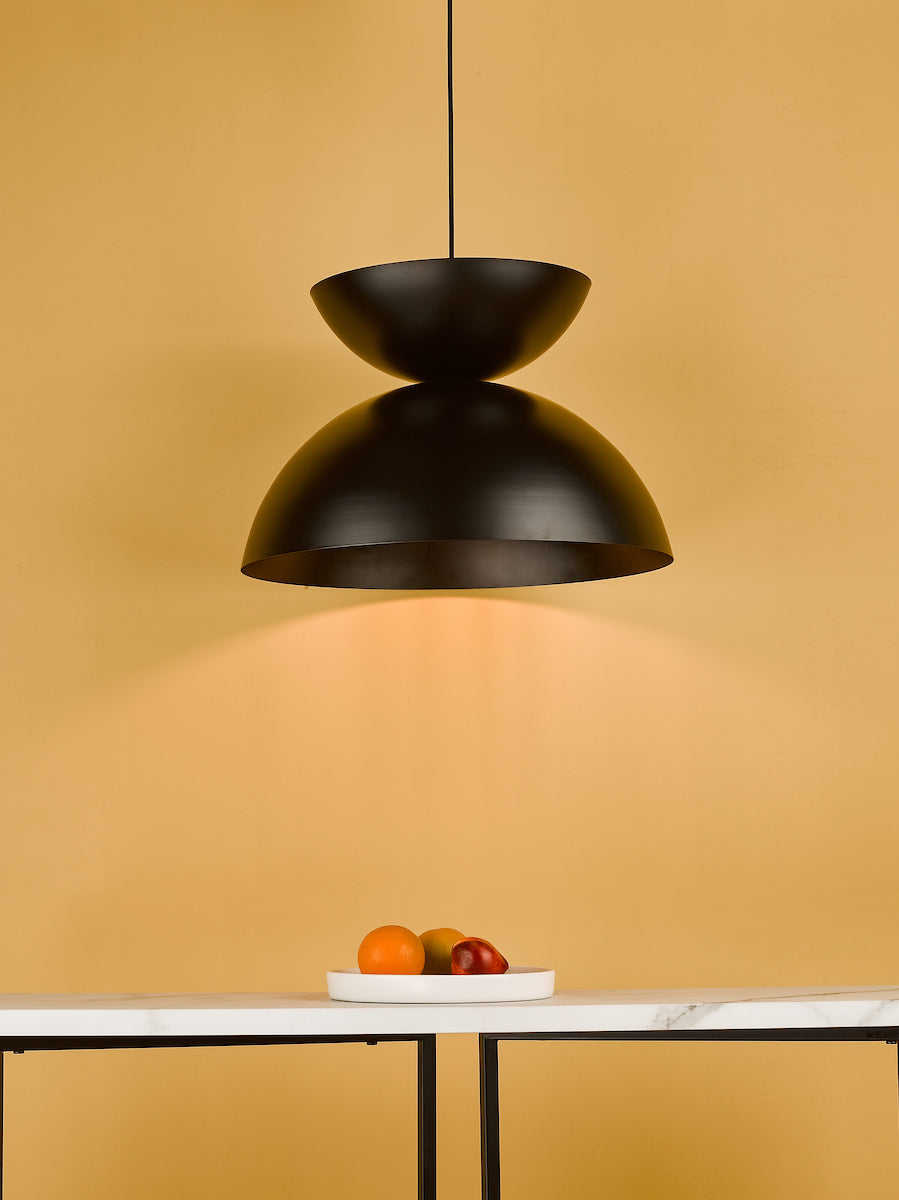RIYA 1LT PENDANT BLACK