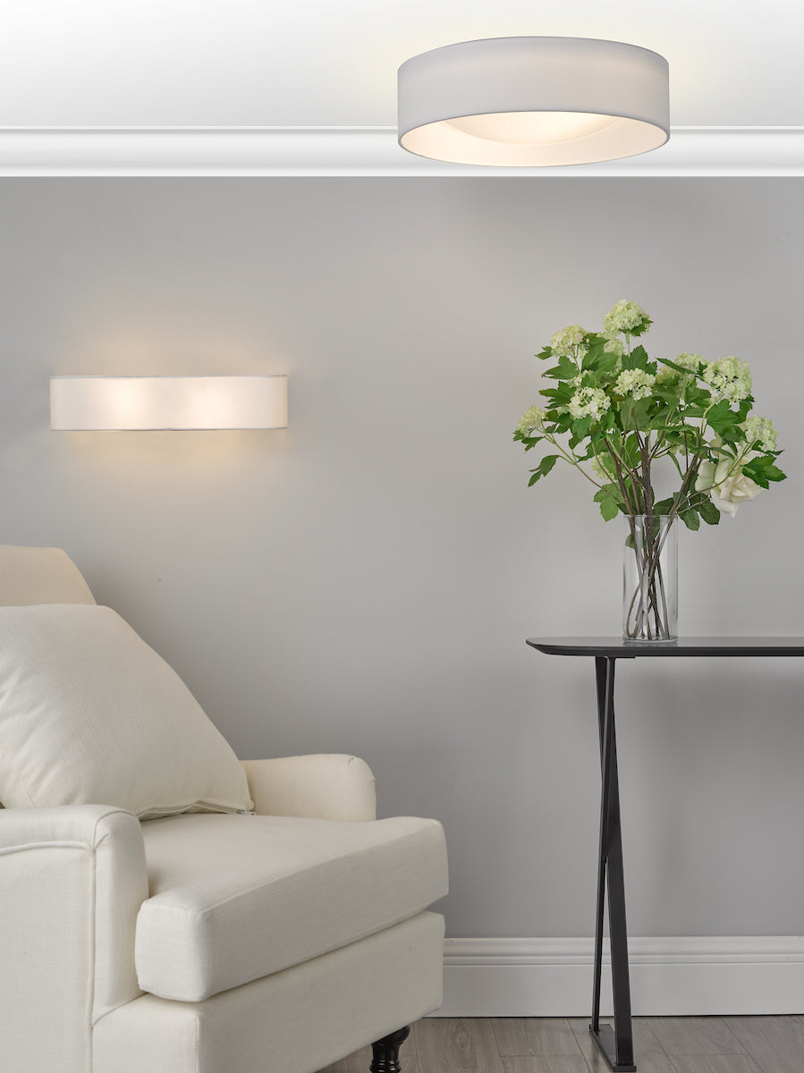 RONDA 2LT WALL LIGHT IVORY