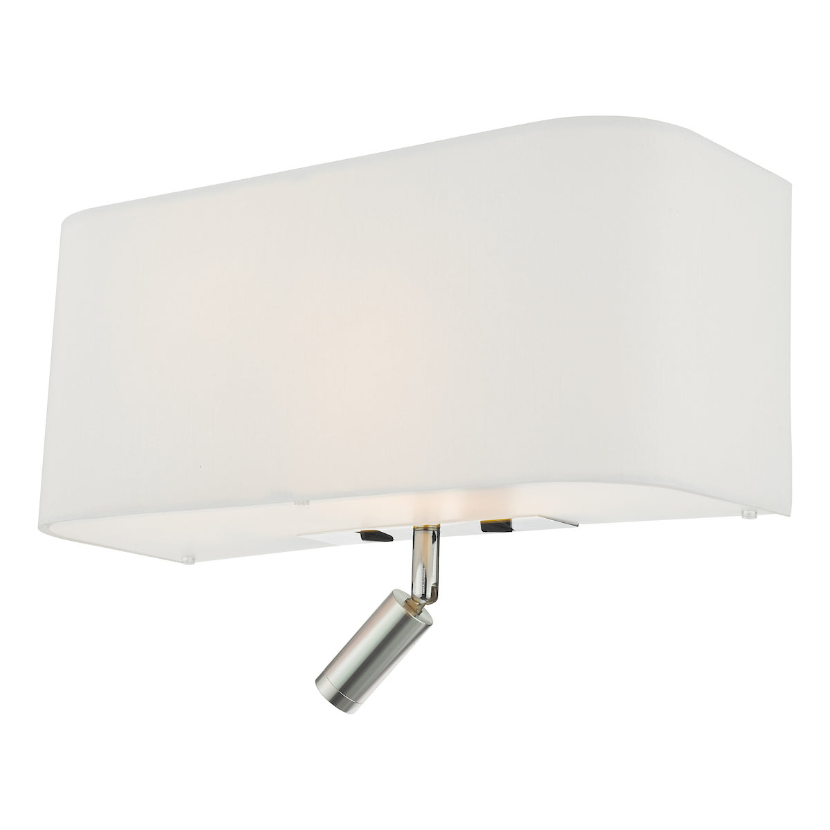 RONDA 3LT WALL LIGHT IVORY WITH LED READING LIGHT