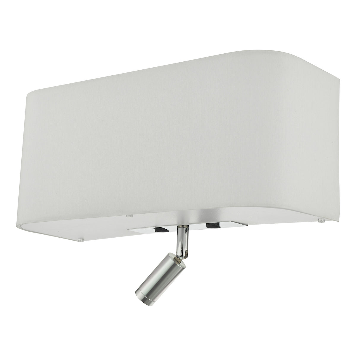 RONDA 3LT WALL LIGHT IVORY WITH LED READING LIGHT