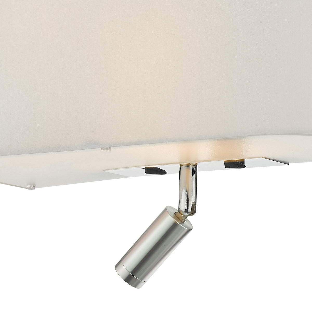 RONDA 3LT WALL LIGHT IVORY WITH LED READING LIGHT