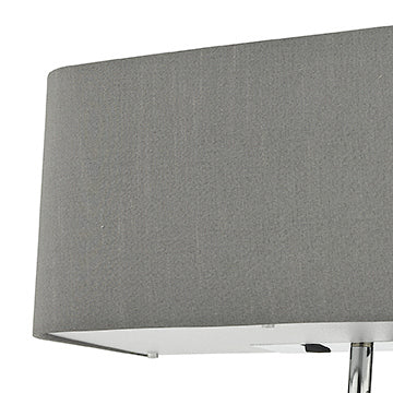 RONDA 3LT WALL LIGHT GREY WITH LED READING LIGHT