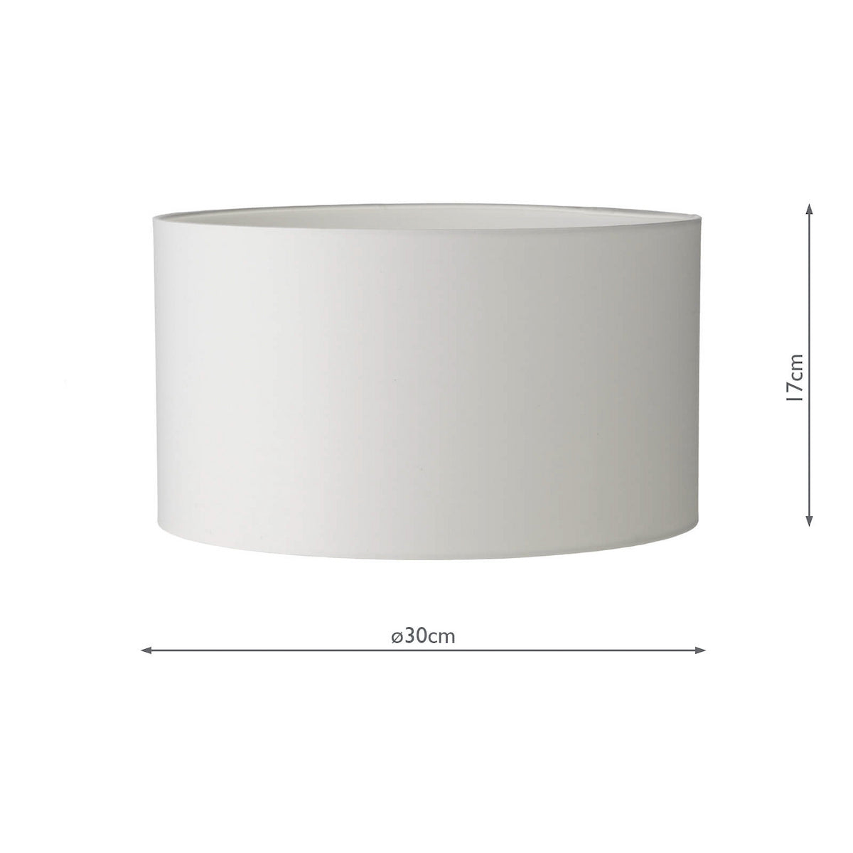 TUSCAN TABLE LAMP SHADE ONLY IVORY