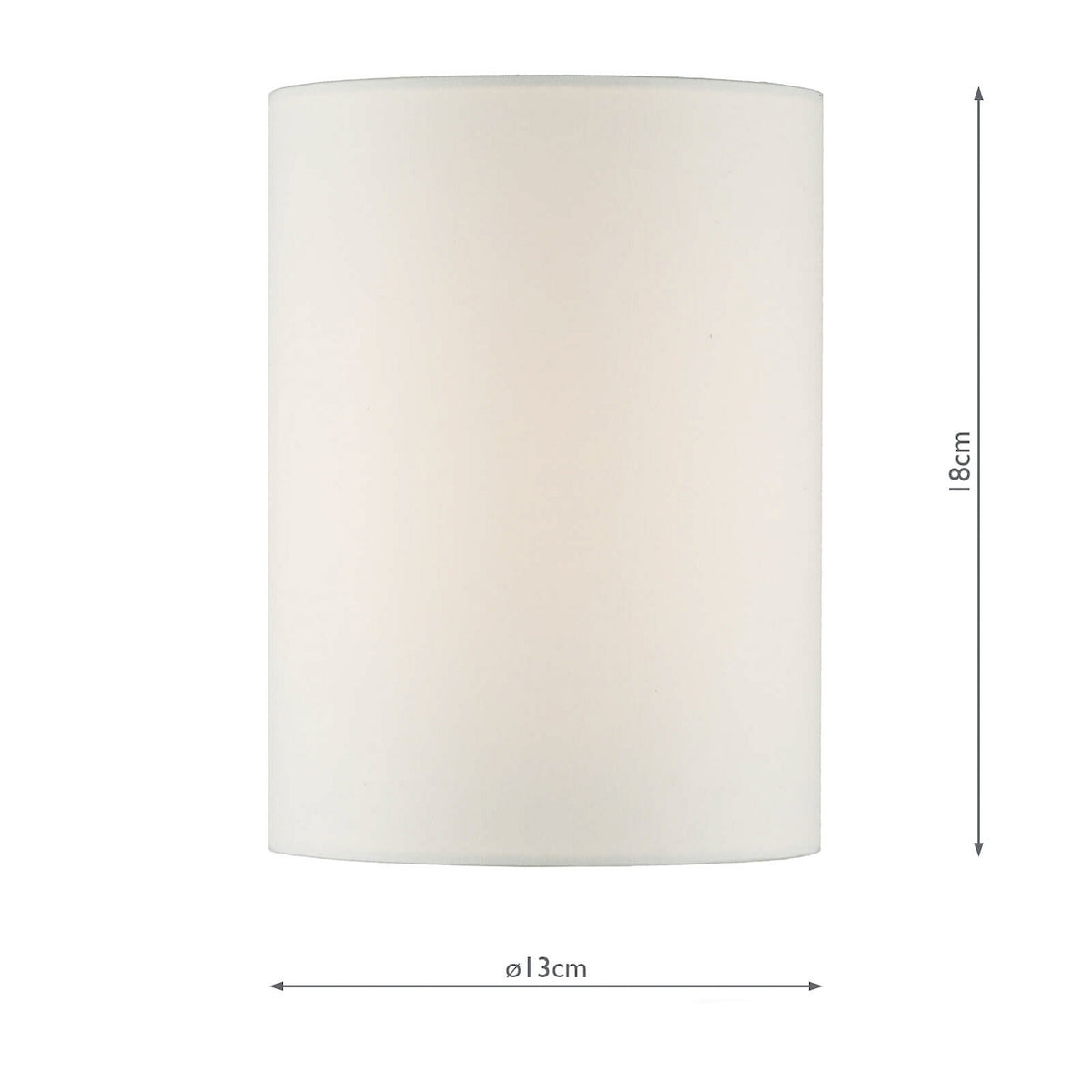 TUSCAN WALL BRACKET SHADE ONLY IVORY