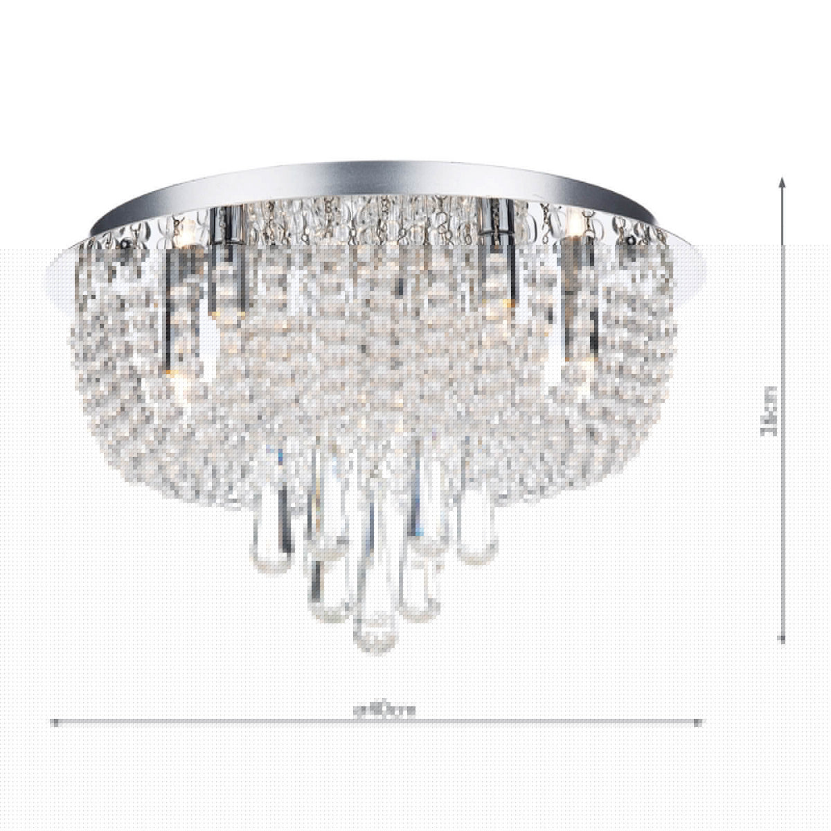 SAIGON 5LT FLUSH POL CHR CLEAR