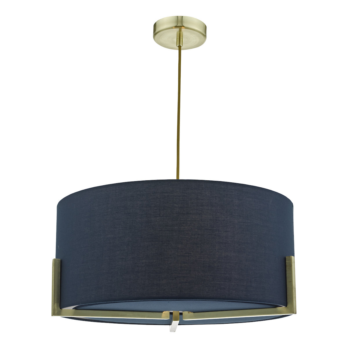 SANTINO 3LT PENDANT NAVY BLUE/ GOLD