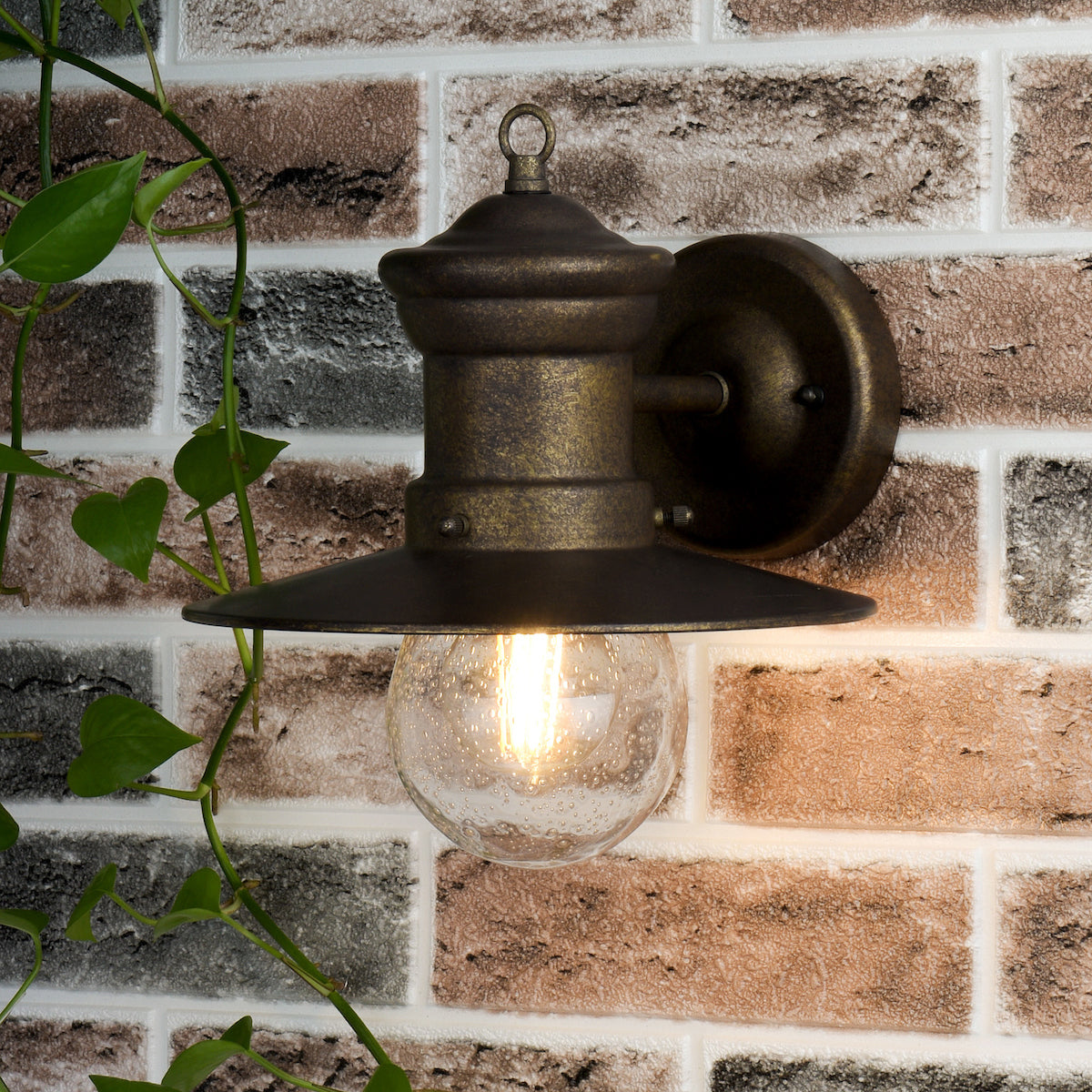 SEDGEWICK 1LT DOWN FACING LANTERN BRONZE