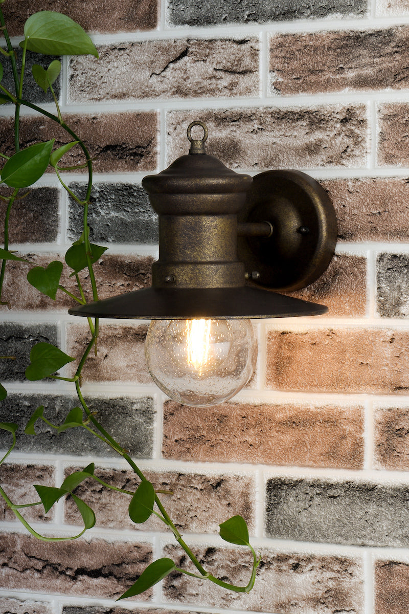 SEDGEWICK 1LT DOWN FACING LANTERN BRONZE