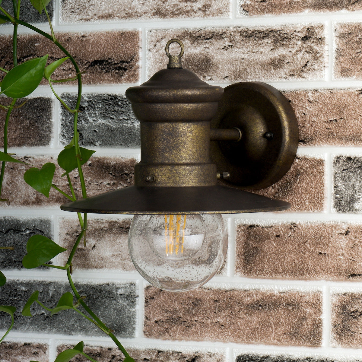 SEDGEWICK 1LT DOWN FACING LANTERN BRONZE