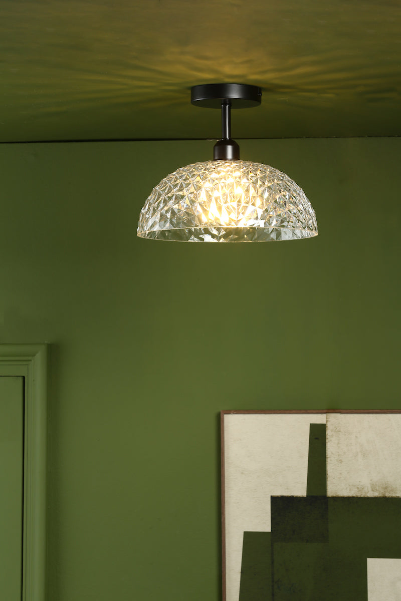 ACCESSORIES 1LT SEMI FLUSH SHADE SUSPENSION MATT B