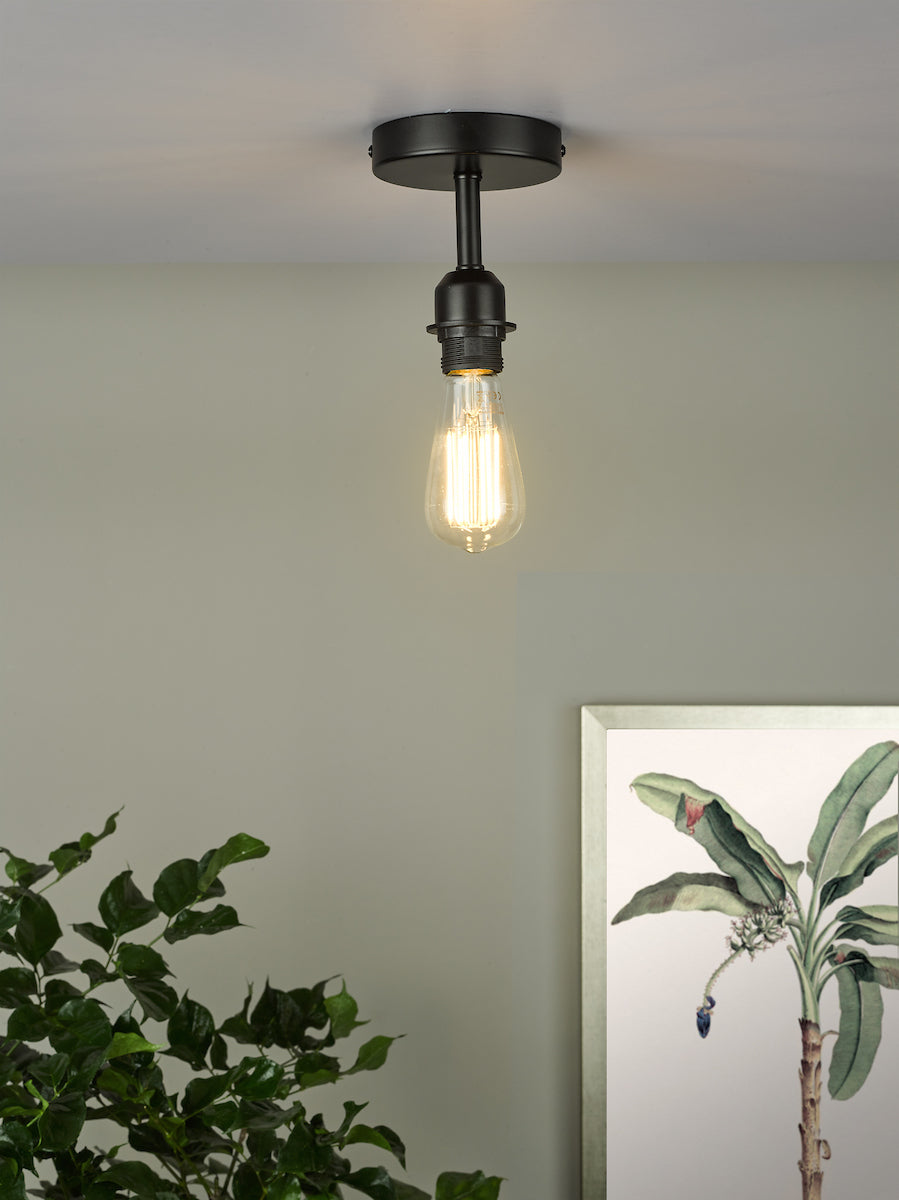 ACCESSORIES 1LT SEMI FLUSH SHADE SUSPENSION MATT B