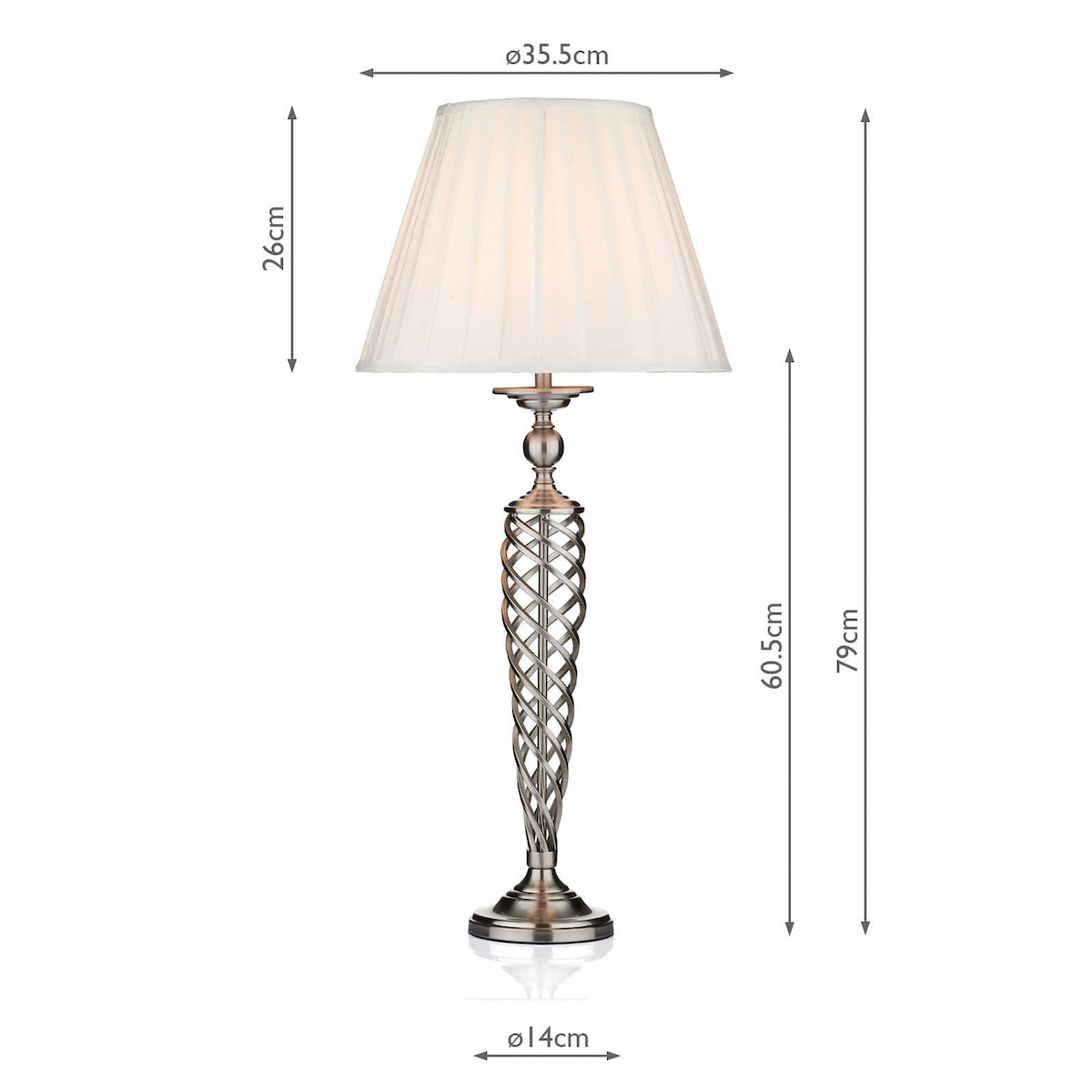 SIAM SOLD AS 2 PACK TL CW SHADE SAT CHR
